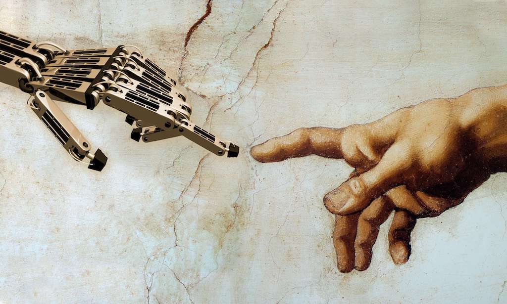 Tecnologia Robot Uomo creazione
