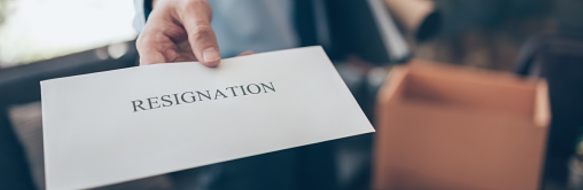 resignation